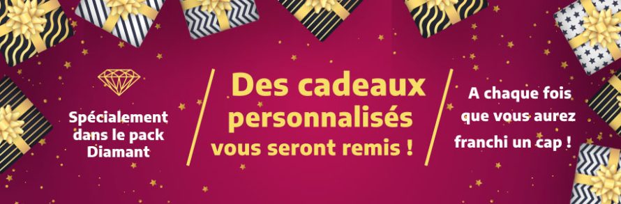 Des cadeaux personnalisés